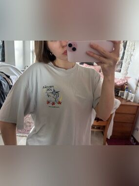 Pirana Joe light blue tee *limited edition Bahamas